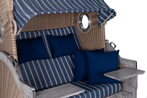 deVries Strandkorb Pure Seemöwe, Farbe white kubu deVries Strandkorb Pure Seemöwe, Farbe white kubu