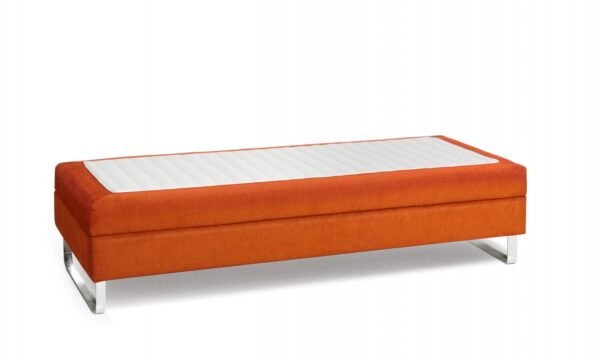 Swiss plus Schlafsofa Doppio Swiss plus Schlafsofa Doppio, Stoff orange