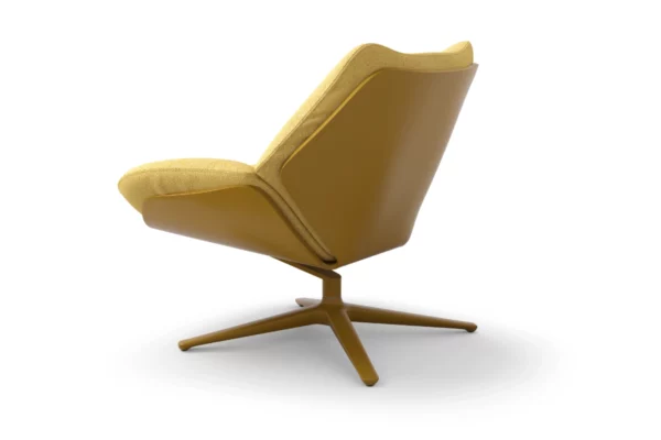 COR Cocktailsessel Shrimp COR Cocktailsessel Shrimp, gelber Stoffbezug