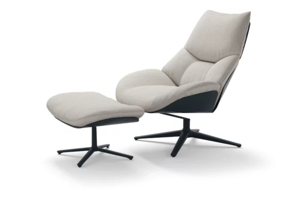 COR Loungesessel Shrimp COR Loungesessel Shrimp, heller Stoffbezug