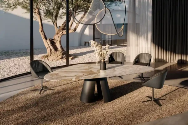 Draenert Esstisch Kent Draenert Esstisch Kent, mit Dan Stühlen