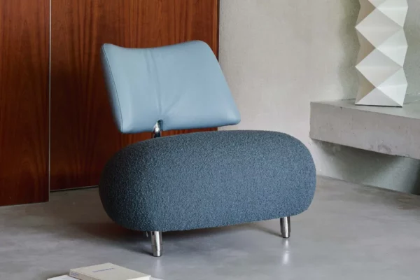 Leolux Sessel Palone Soft Seasons Leolux Sessel Palone Soft Seasons, blau