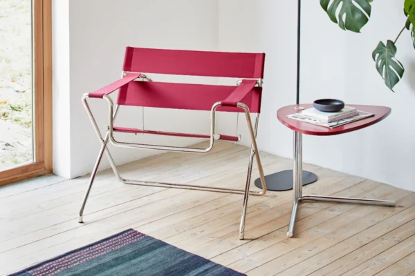 Tecta Faltsessel D4 Tecta Faltsessel D4, Bezug rot