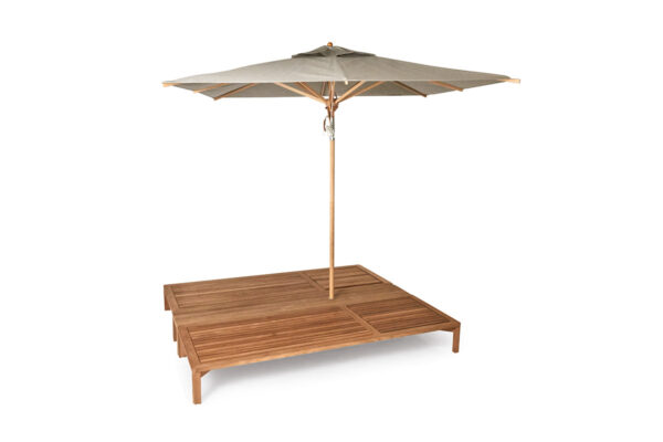 Weishäupl New Hampton Weishäupl New Hampton Liege mit Sonnenschirm