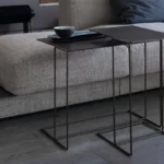 Walter Knoll Beistelltisch Oki, zwei Tische vor Sofa