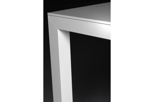 Willisau Esstisch Prato Willisau Esstisch Prato, Detailansich weißes Tischbein