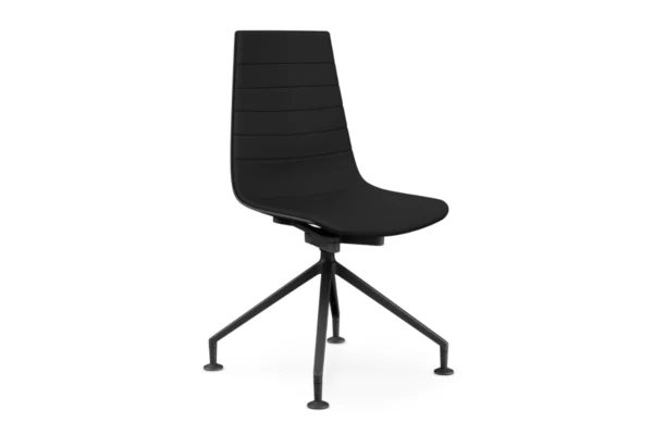 aeris Konferenzstuhl Linu, mit Fußkreuz, Bezug schwarz aeris Konferenzstuhl Linu, mit Fußkreuz, Bezug schwarz