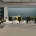 aeris Konferenzstuhl Linu, Kufengestell schwarz