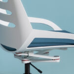 Aeris Bürostuhl Numo Task, blau