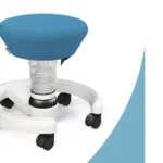 aeris swoppster, Gestell weiß, Bezug blau