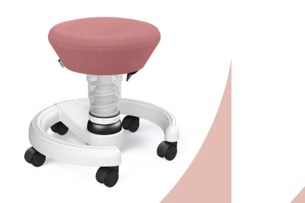 aeris swoppster, Gestell weiß, Bezug rosa aeris swoppster, Gestell weiß, Bezug rosa