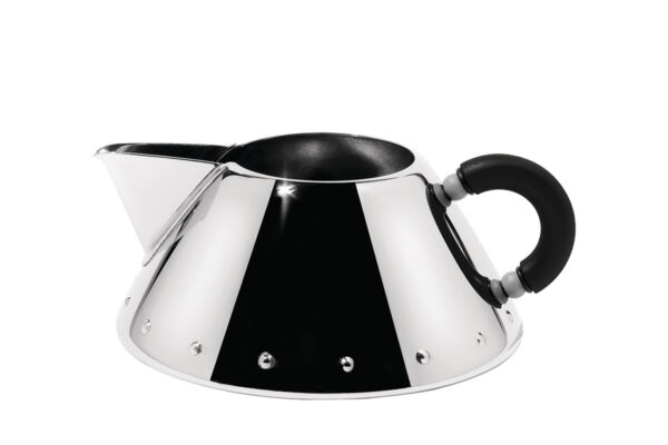 Alessi Rahmkännchen Michael Graves Alessi Rahmkännchen Michael Graves, Freisteller mit schwarzem Griff