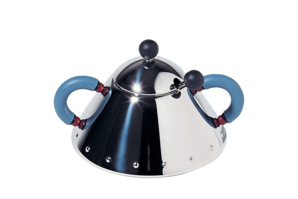 Alessi Zuckerdose 9097 Alessi Zuckerdose 9097, blaue Variante