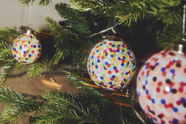 Alessi Weihnachtskugel Proust, am Weihnachtsbaum