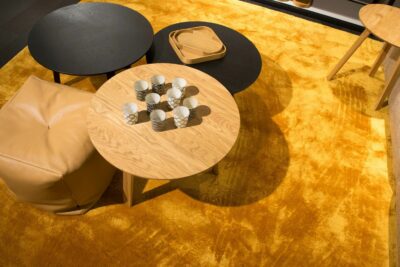 b.i.c carpets Teppich Galaxy, Farbe ocre b.i.c carpets Teppich Galaxy, Farbe ocre