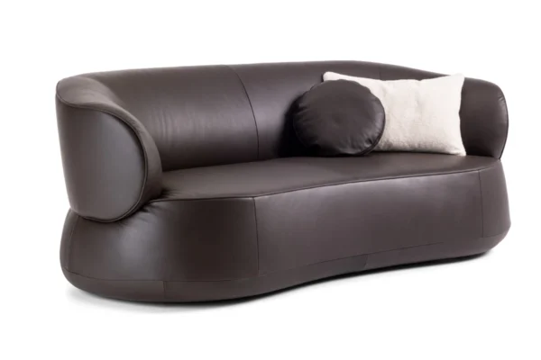 bielefelder werkstätten Sofa Nimbo, braunes Leder bielefelder werkstätten Sofa Nimbo, braunes Leder