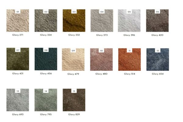Bielefelder Werkstätten Teppich Glory, Farbauswahl Bielefelder Werkstätten Teppich Glory, Farbauswahl