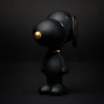 Blogo Figur Snoopy stehend schwarz
