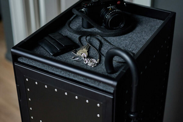 Bordbar Trolley River Rocker Black Bordbar Trolley River Rocker Black, Ansicht von oben auf Ablage