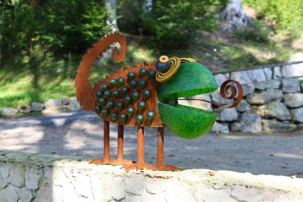 Glasstudio Borowski Chameleon Außenskulptur Glasstudio Borowski Chameleon Außenskulptur