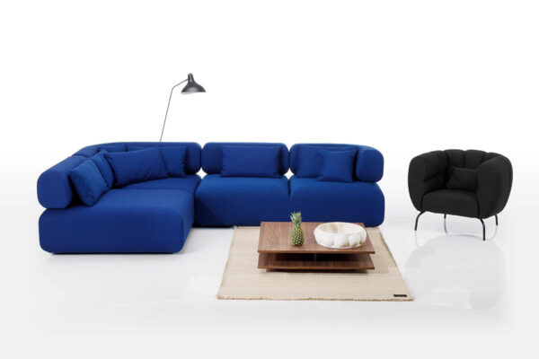 Brühl Sofa all together Brühl Sofa all together, blauer Stoffbezug