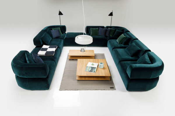 Brühl Sofa all together Brühl Sofa all together, dunkelgrüner Stoffbezug