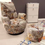 Bullfrog Schaukelsessel mit Hocker Blobb. de Luxe, Bild 5