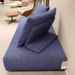 Bullfrog Sofa Iwan, Farbe blau, mit zwei Rückenkissen, Bild 3