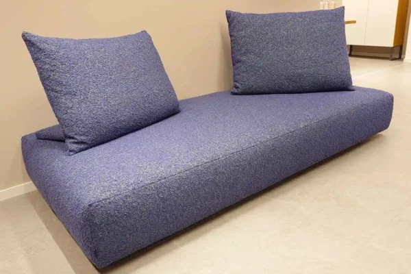 Bullfrog Sofa Iwan, Farbe blau, mit zwei Rückenkissen, Bild 1
