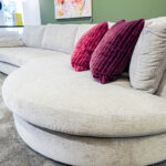 Bielefelder Werkstätten Sofa Inspiration, Detailansicht runder Abschluss rechts