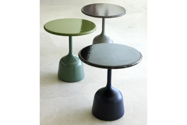 Cane-line Couchtisch Glaze Cane-line Couchtisch Glaze, drei Tische in verschiedenen Farben
