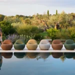 Cane-line Relaxsesselm mehrere Sessel in einer Reihe