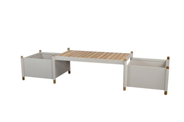 Cane-line Sticks Bank inklusive Pflanzgefäße Cane-line Sticks Bank inklusive Pflanzgefäße, Freisteller