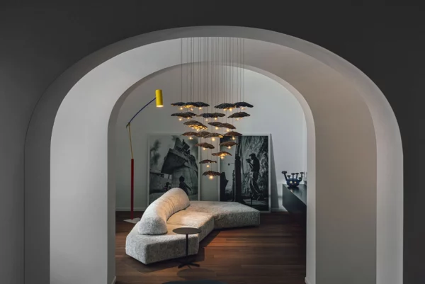 Catellani & Smith Hängeleuchte Gold Moon Catellani & Smith Hängeleuchte Gold Moon, Wohnzimmer