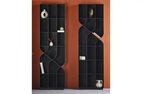 Christine Kröncke Regal Shelf Christine Kröncke Regal Shelf, zwei Regale nebeneinander