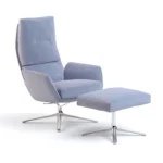 COR Sessel Cordia 26, mit hohem Rücken und Hocker