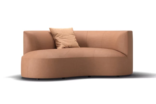 Cor Sofa Siwa Cor Sofa Siwa, Freisteller mit einem Dekokissen