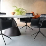 de Sede Stuhl DS-525, Leder schwarz