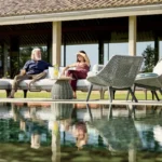 Dedon Club Chair und Hochlehner Mbrace Alu