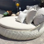 gemütliches Outdoorsofa von Dedon zum Entspannen. Dedon Loveseat Dala, Bild 7
