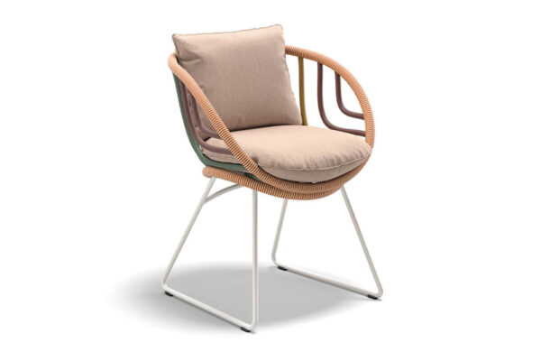 Dedon Stuhl Kida Dedon Stuhl Kida, Freisteller farbige Variante