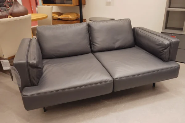 de Sede Sofa DS 747 de Sede Sofa DS 747, Leder Farbe Umbra