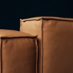 de Sede Sofa DS-21, Lederbezug, Detailaufnahme Keder