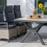 deVries Tisch Montana, mit Stühlen