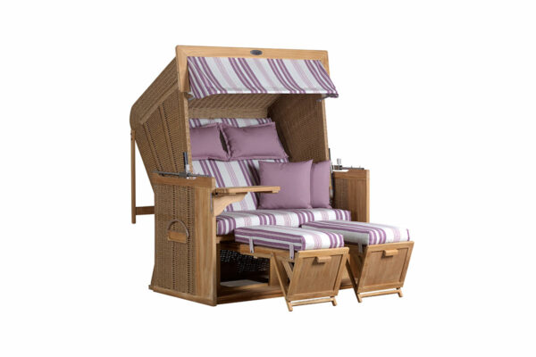 DEVRIES PURE FRIESLAND, Geflechtfarbe satinwoodn hyazinth DEVRIES PURE FRIESLAND, Geflechtfarbe satinwoodn hyazinth