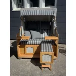 devries Strandkorb Pure Aruba XL, mit exklusiver Kissenausstattung, 4