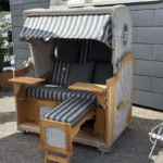 devries Strandkorb Pure Aruba XL, mit exklusiver Kissenausstattung, 1