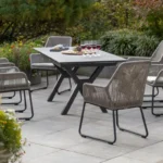 deVries gartenstuhl Adora, an Tisch Hammond