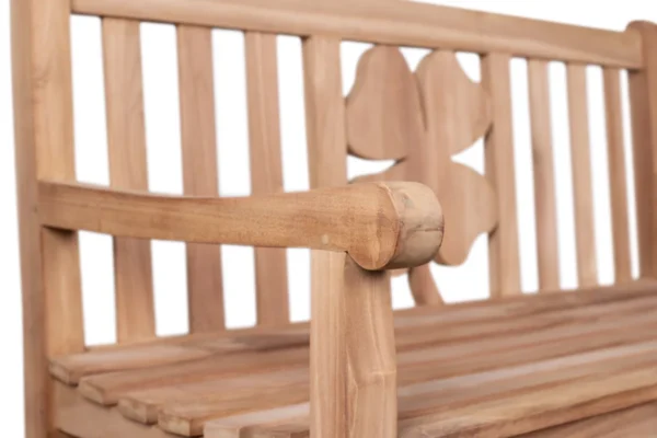 deVries Bank Woodie mit Kleeblatt, Detailaufnahme deVries Bank Woodie mit Kleeblatt, Detailaufnahme