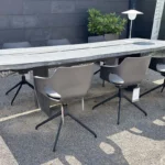 Form Exclusiv Gartentisch Schmetterling, Zumsteg Stühle Yara